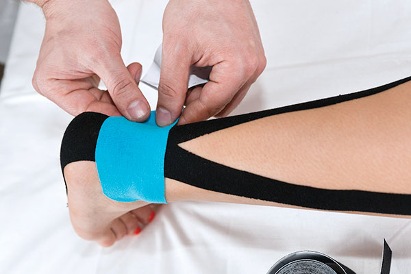 Prevent common lacrosse injuries compression taping on ankle